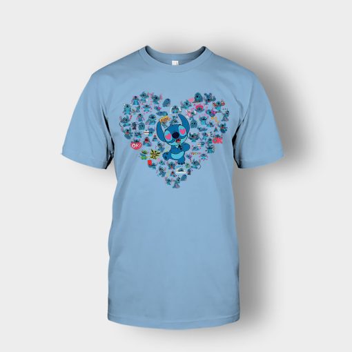 Heart-Lover-Disney-Lilo-And-Stitch-Unisex-T-Shirt-Light-Blue