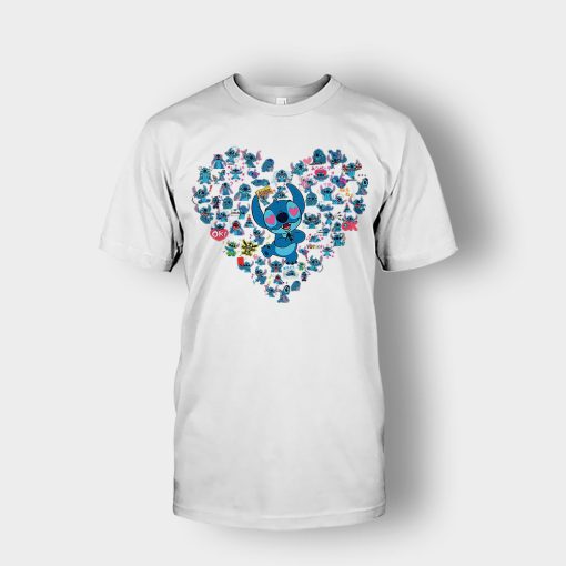 Heart-Lover-Disney-Lilo-And-Stitch-Unisex-T-Shirt-White