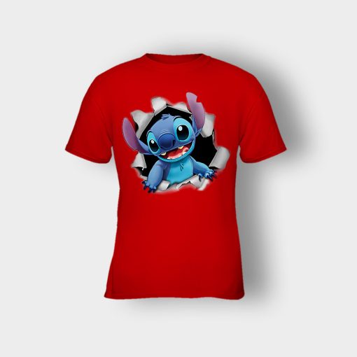 Hello-From-Disney-Lilo-And-Stitch-Kids-T-Shirt-Red