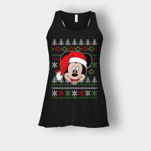 Hello-Xmas-Disney-Mickey-Inspired-Bella-Womens-Flowy-Tank-Black