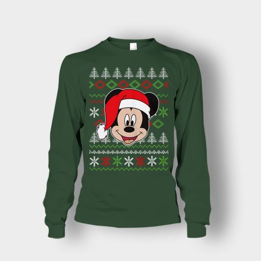 Hello-Xmas-Disney-Mickey-Inspired-Unisex-Long-Sleeve-Forest