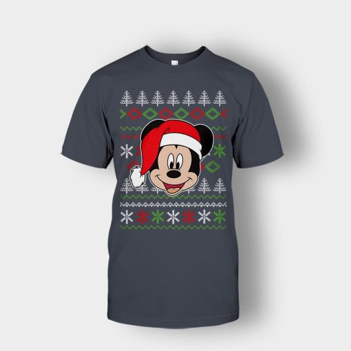 Hello-Xmas-Disney-Mickey-Inspired-Unisex-T-Shirt-Dark-Heather