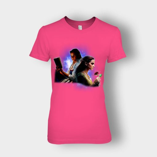 Hermione-And-Belles-Disney-Beauty-And-The-Beast-Ladies-T-Shirt-Heliconia
