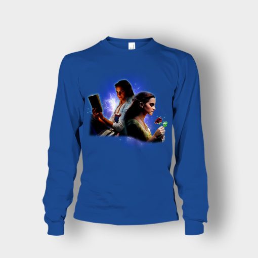 Hermione-And-Belles-Disney-Beauty-And-The-Beast-Unisex-Long-Sleeve-Royal