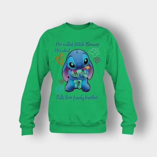 Hes-Called-Stitch-Disney-Lilo-And-Stitch-Crewneck-Sweatshirt-Irish-Green