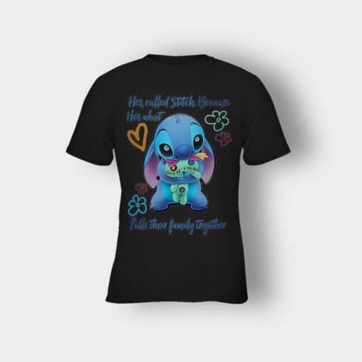 Hes-Called-Stitch-Disney-Lilo-And-Stitch-Kids-T-Shirt-Black