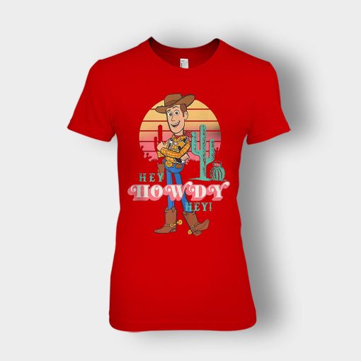 Hey-Howdy-Hey-Disney-Toy-Story-Ladies-T-Shirt-Red