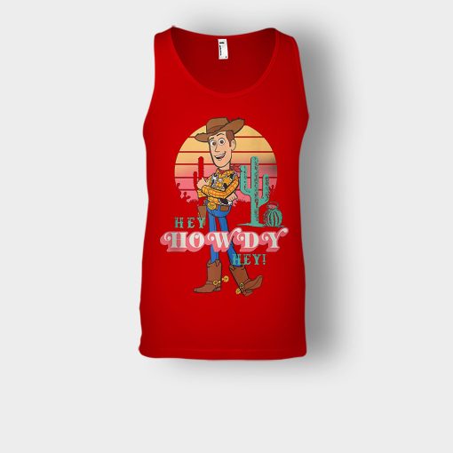 Hey-Howdy-Hey-Disney-Toy-Story-Unisex-Tank-Top-Red