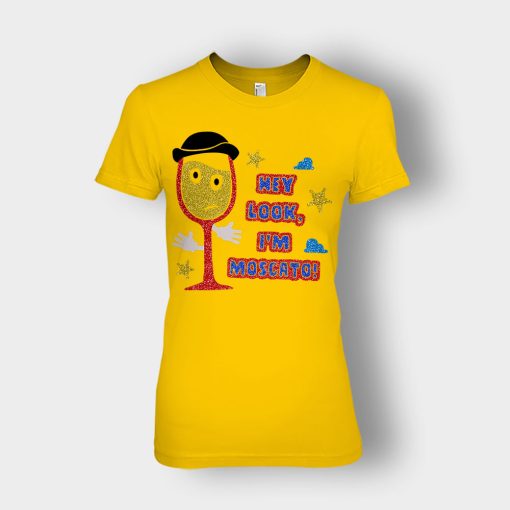 Hey-Look-Im-Moscato-Disney-Toy-Story-Inspired-Ladies-T-Shirt-Gold