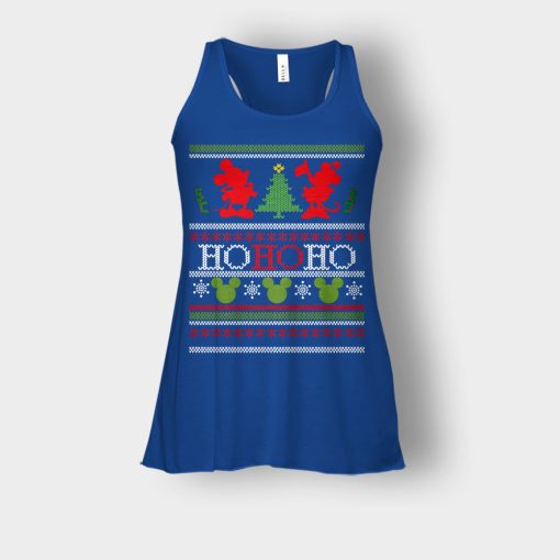 Ho-Ho-Ho-Xmas-Disney-Mickey-Inspired-Bella-Womens-Flowy-Tank-Royal