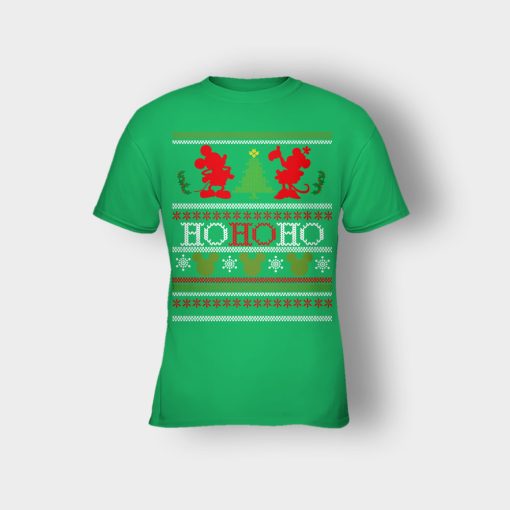 Ho-Ho-Ho-Xmas-Disney-Mickey-Inspired-Kids-T-Shirt-Irish-Green