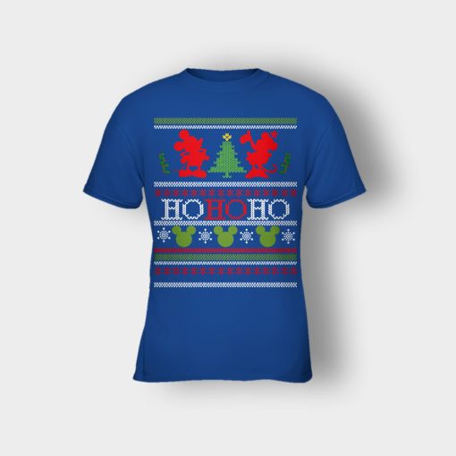 Ho-Ho-Ho-Xmas-Disney-Mickey-Inspired-Kids-T-Shirt-Royal