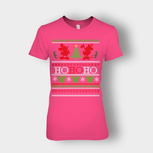 Ho-Ho-Ho-Xmas-Disney-Mickey-Inspired-Ladies-T-Shirt-Heliconia