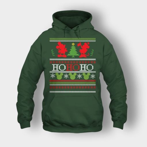 Ho-Ho-Ho-Xmas-Disney-Mickey-Inspired-Unisex-Hoodie-Forest