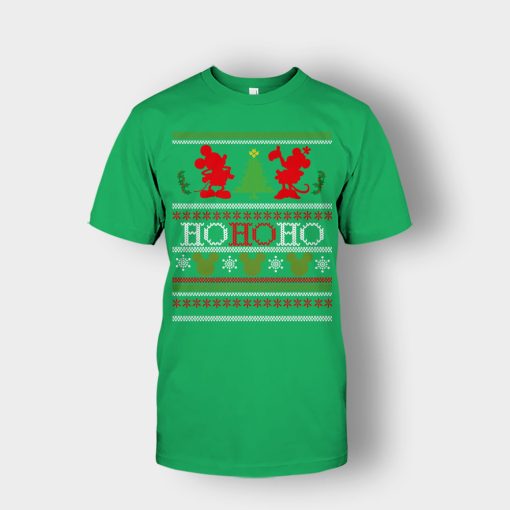 Ho-Ho-Ho-Xmas-Disney-Mickey-Inspired-Unisex-T-Shirt-Irish-Green