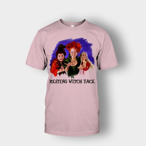 Hocus-Pocus-Disney-Resting-Witch-Face-Unisex-T-Shirt-Light-Pink