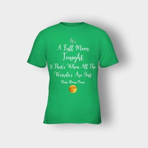 Hocus-Pocus-Its-A-Full-Moon-Kids-T-Shirt-Irish-Green