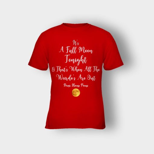 Hocus-Pocus-Its-A-Full-Moon-Kids-T-Shirt-Red