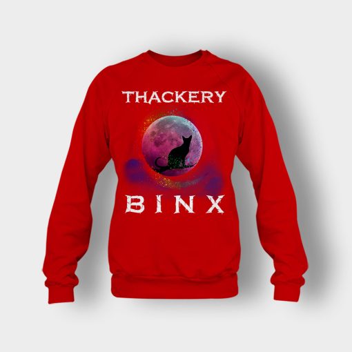 Hocus-Pocus-Thackery-Binx-Crewneck-Sweatshirt-Red