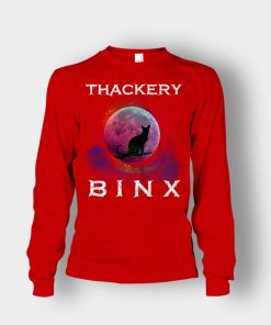 Hocus-Pocus-Thackery-Binx-Unisex-Long-Sleeve-Red
