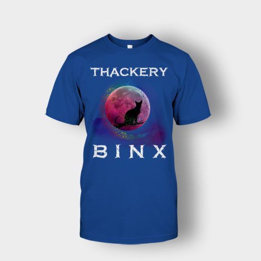 Hocus-Pocus-Thackery-Binx-Unisex-T-Shirt-Royal
