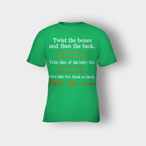 Hocus-Pocus-Twist-The-Bones-Kids-T-Shirt-Irish-Green