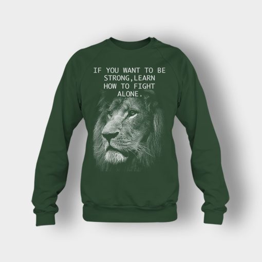 How-To-Fight-Alone-The-Lion-King-Disney-Inspired-Crewneck-Sweatshirt-Forest