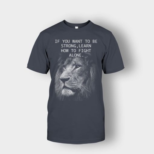 How-To-Fight-Alone-The-Lion-King-Disney-Inspired-Unisex-T-Shirt-Dark-Heather
