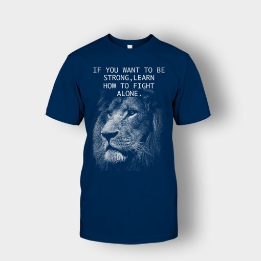 How-To-Fight-Alone-The-Lion-King-Disney-Inspired-Unisex-T-Shirt-Navy