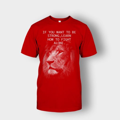 How-To-Fight-Alone-The-Lion-King-Disney-Inspired-Unisex-T-Shirt-Red