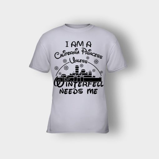 I-Am-A-California-Princess-Unless-Winterfell-Needs-Me-Disney-Inspired-Kids-T-Shirt-Sport-Grey