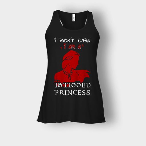 I-Am-A-Tattoed-Princess-Disney-Beauty-And-The-Beast-Bella-Womens-Flowy-Tank-Black