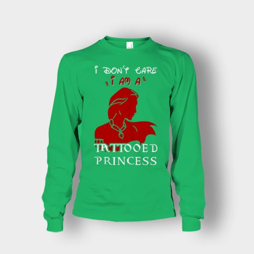 I-Am-A-Tattoed-Princess-Disney-Beauty-And-The-Beast-Unisex-Long-Sleeve-Irish-Green