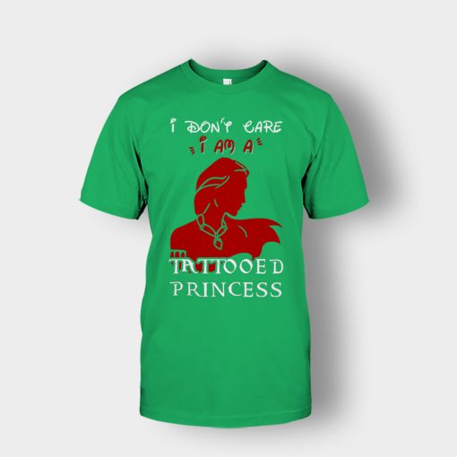 I-Am-A-Tattoed-Princess-Disney-Beauty-And-The-Beast-Unisex-T-Shirt-Irish-Green