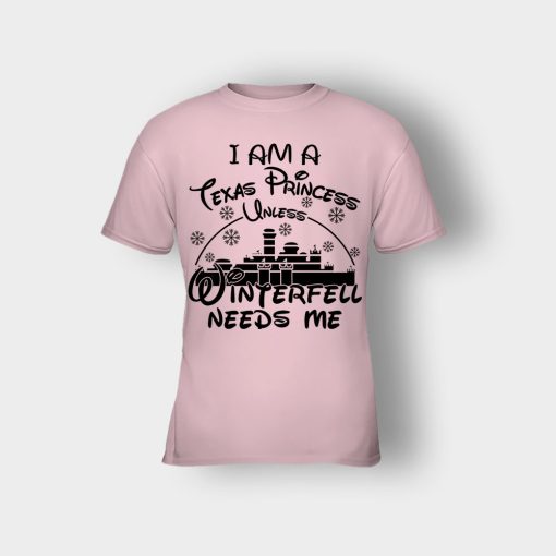 I-Am-A-Texas-Princess-Unless-Winterfell-Needs-Me-Disney-Inspired-Kids-T-Shirt-Light-Pink