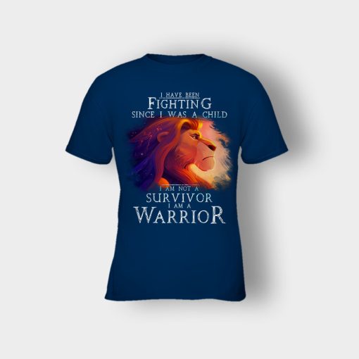 I-Am-A-Warrior-The-Lion-King-Disney-Inspired-Kids-T-Shirt-Navy