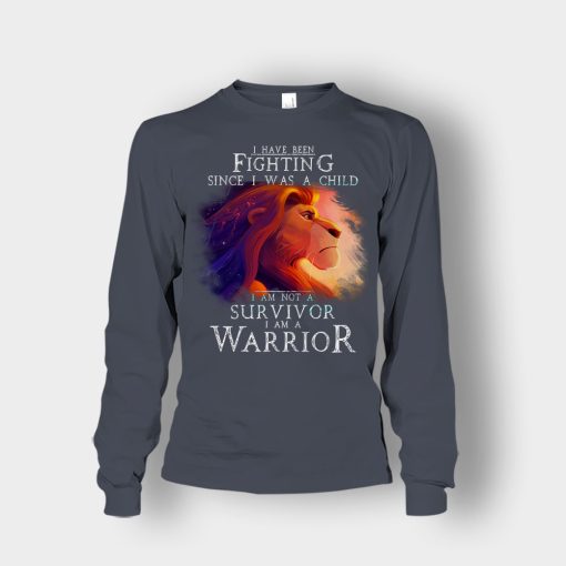 I-Am-A-Warrior-The-Lion-King-Disney-Inspired-Unisex-Long-Sleeve-Dark-Heather