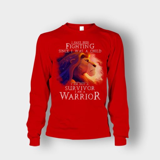 I-Am-A-Warrior-The-Lion-King-Disney-Inspired-Unisex-Long-Sleeve-Red