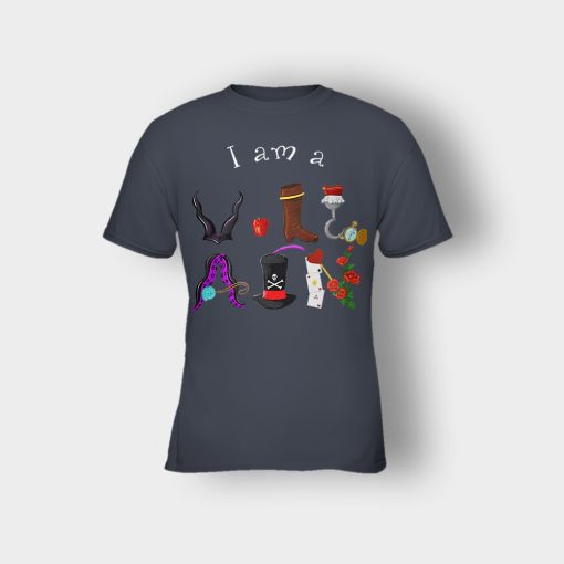 I-Am-a-Disney-Villain-Maleficent-Evil-Queen-Kids-T-Shirt-Dark-Heather