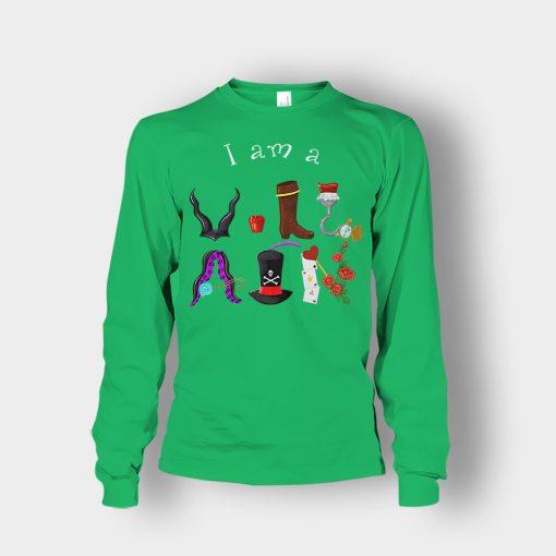 I-Am-a-Disney-Villain-Maleficent-Evil-Queen-Unisex-Long-Sleeve-Irish-Green