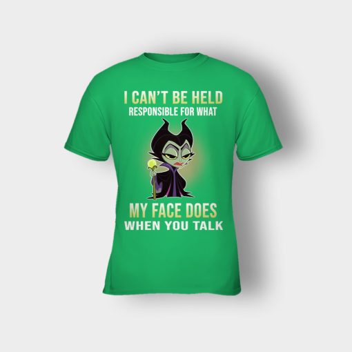 I-Cant-Be-Hel-Responsible-What-My-Face-Does-Disney-Maleficient-Inspired-Kids-T-Shirt-Irish-Green
