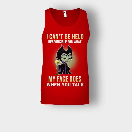 I-Cant-Be-Hel-Responsible-What-My-Face-Does-Disney-Maleficient-Inspired-Unisex-Tank-Top-Red
