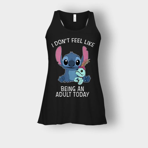 I-Dont-Feel-Like-Being-An-Adult-Today-Disney-Lilo-And-Stitch-Bella-Womens-Flowy-Tank-Black