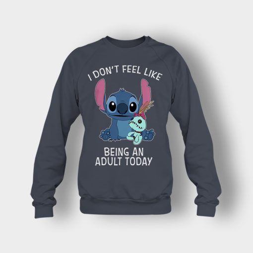 I-Dont-Feel-Like-Being-An-Adult-Today-Disney-Lilo-And-Stitch-Crewneck-Sweatshirt-Dark-Heather