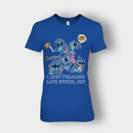 I-Freaking-Love-Disney-Lilo-And-Stitch-Ladies-T-Shirt-Royal