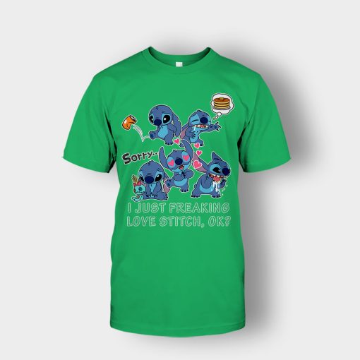 I-Freaking-Love-Disney-Lilo-And-Stitch-Unisex-T-Shirt-Irish-Green