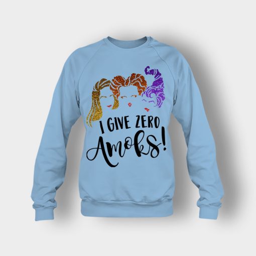 I-Give-Zero-Amoks-Halloween-Disney-Hocus-Pocus-Crewneck-Sweatshirt-Light-Blue