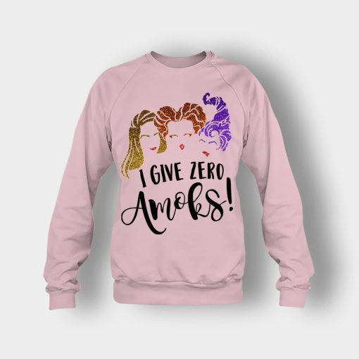 I-Give-Zero-Amoks-Halloween-Disney-Hocus-Pocus-Crewneck-Sweatshirt-Light-Pink
