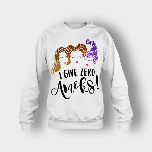 I-Give-Zero-Amoks-Halloween-Disney-Hocus-Pocus-Crewneck-Sweatshirt-White