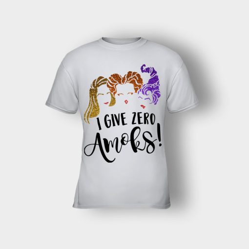 I-Give-Zero-Amoks-Halloween-Disney-Hocus-Pocus-Kids-T-Shirt-Ash